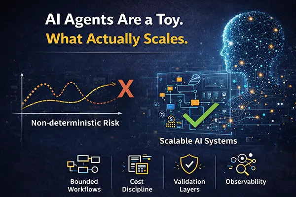 AI Agents Are a Toy. Here’s What Actually Scales.