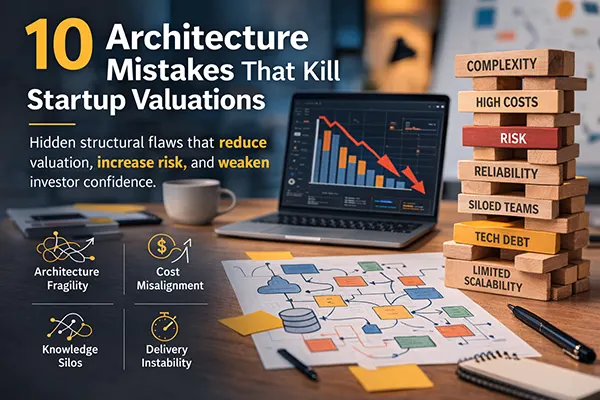 10 Architecture Mistakes That Kill Startup Valuations